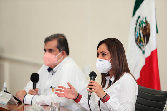 Alejandra Aguirre Crespo, Secretaria de Salud